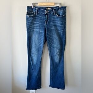 Lucky Brand Women's "Lolita" Bootcut Jeans Size 14/32 L Denim Blue Wash -Western